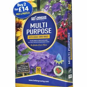 Growmoor 50L Multi-Purpose Compost with added John Innes