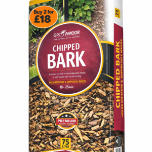 Growmoor 75L Chipped Bark